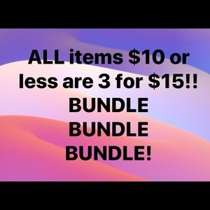 🔥CHECK IT OUT‼️ 3 for $15‼️ 🔥